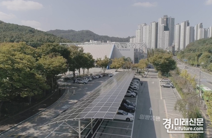 광명시민햇빛발전소 3호기 모습.<사진=광명시>