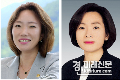 이혜원 · 황세주(왼쪽부터) 경기도의원. <사진=경기도의원>