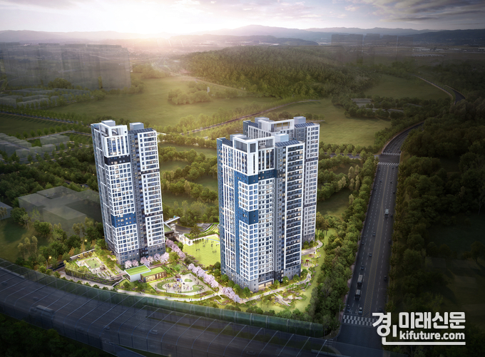 GH, 다산지금 A3BL 통합공공임대주택 조감도. <사진=GH>