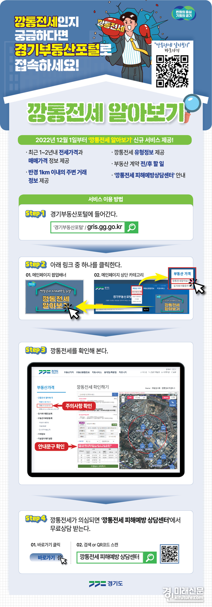 경기부동산포털 홍보물. <사진=경기도>