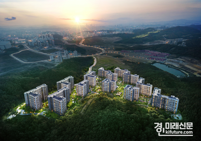 e편한세상 동탄 파크아너스 조감도. <사진=DL이앤씨>