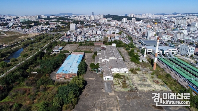 (구)계성제지 부지 전경. <사진=오산시>