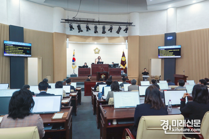 화성시의회 모습. <사진=화성시의회>