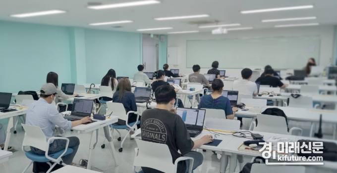 경기도미래기술학교 수업모습. <사진=경기도>