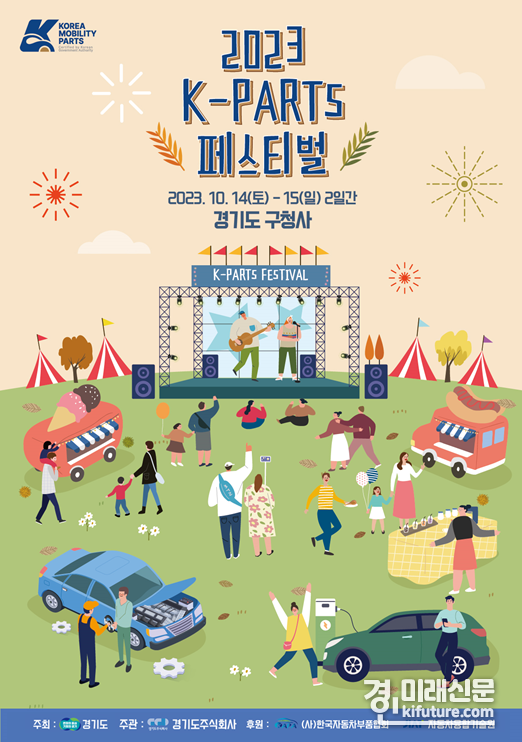 ‘2023 케이파츠(K-PARTS) 페스티벌’ 홍보물. <사진=경기도>
