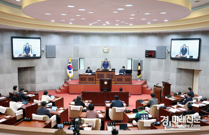 시흥시의회가 제312회 제2차 정례회 제3차 본회의를 열고 있다. <사진=시흥시의회>
