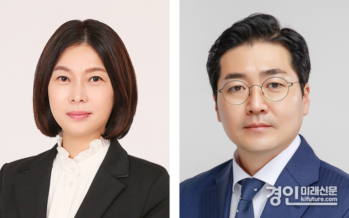 김포시의회 유영숙 의원·김기남 의원(왼쪽부터). <사진=김포시의회>