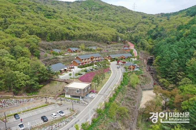 바라산자연휴양림 전경. <사진=의왕시>