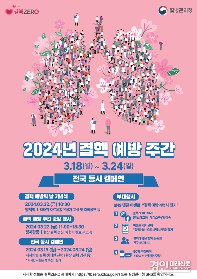 2024년 결핵 예방 주간 홍보물. <사진=인천시>