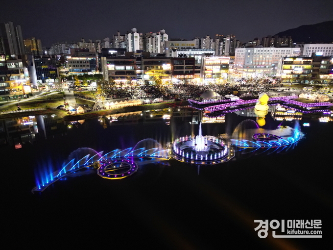 은계호수 야경. <사진=시흥시>