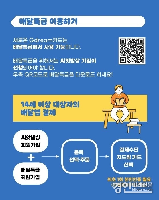 ‘아동급식지원 플랫폼’ 홍보물. <사진=경기도>