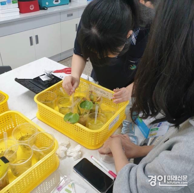 경기도교육청이 생태전환교육을 실시하고 있다. <사진=경기도교육청>