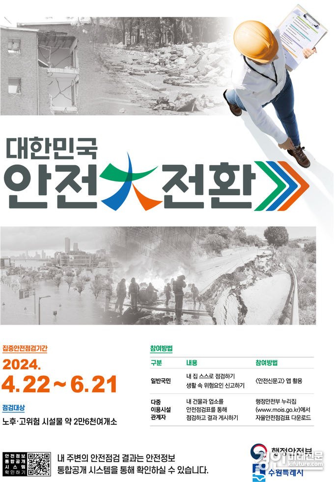 2024년 대한민국 안전대전환 홍보물. <사진=수원시>