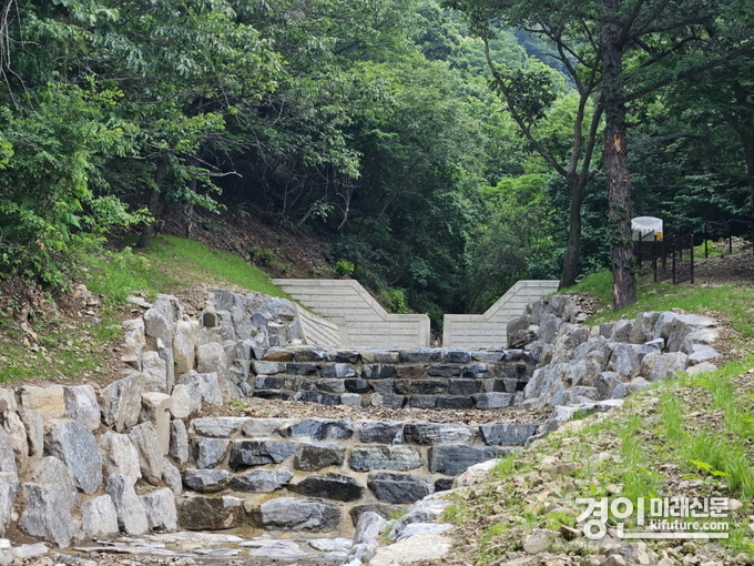 벽제동 산2-1번지 일원 사방댐 모습. <사진=고양시>