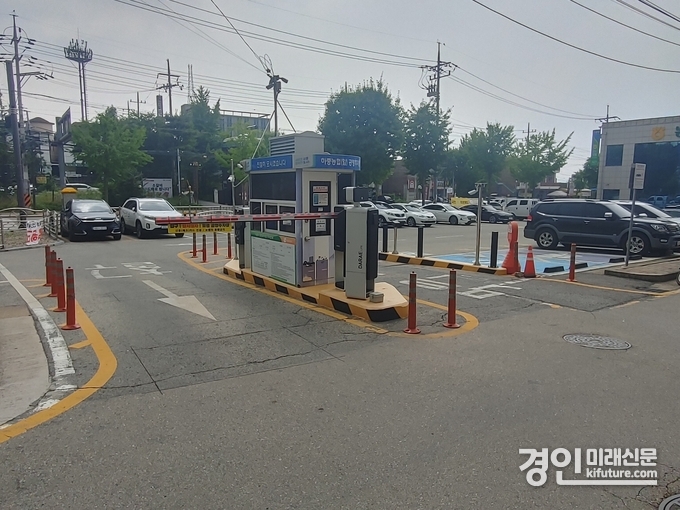 하중농협 공영주차장 모습. <사진=시흥도시공사>