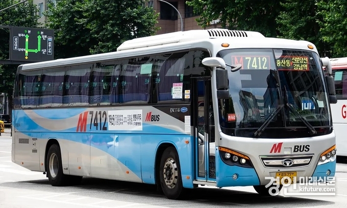 고양~가양역~영등포를 운행하는 M7412변 버스. <사진=고양시>
