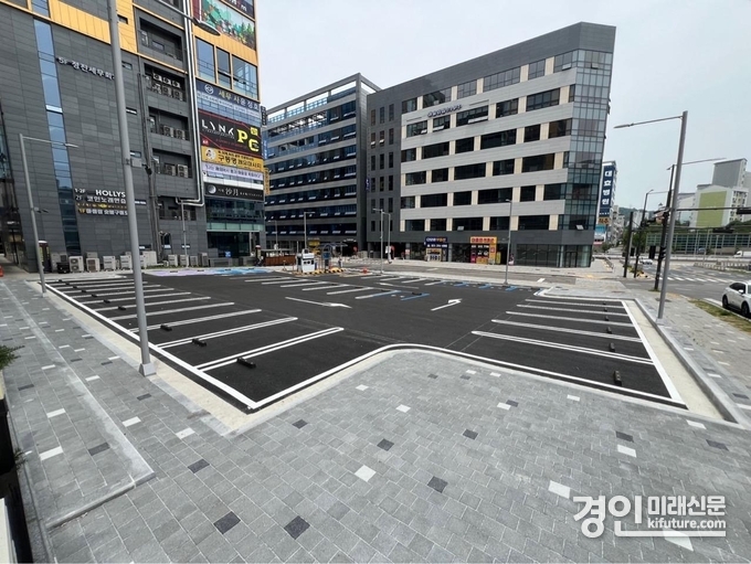 장현지구 능곡역세권 상업지역 공영주차장 모습. <사진=시흥시>