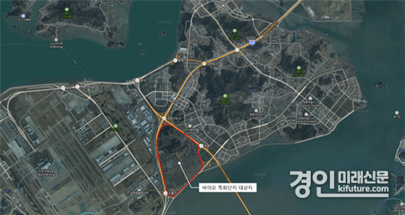 영종하늘도시, '바이오 특화단지' 위치도. <사진=iH>