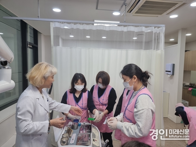 인천시 남동구가 치과 진료 지원 실무자 양성과정을 진행하고 있다. <사진=남동구>