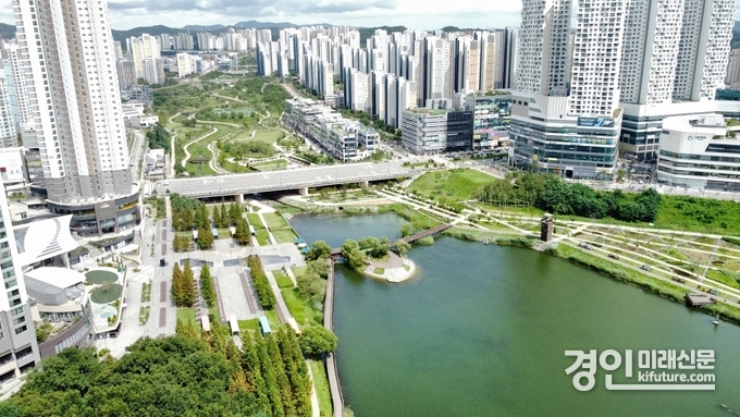 동탄호수공원 전경. <사진=화성시>