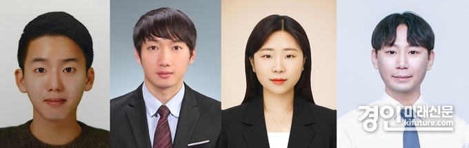 제6회 청년상 수상자 김성욱·이봉준·박기양·편진범(왼쪽부터) 씨. <사진=안양시>