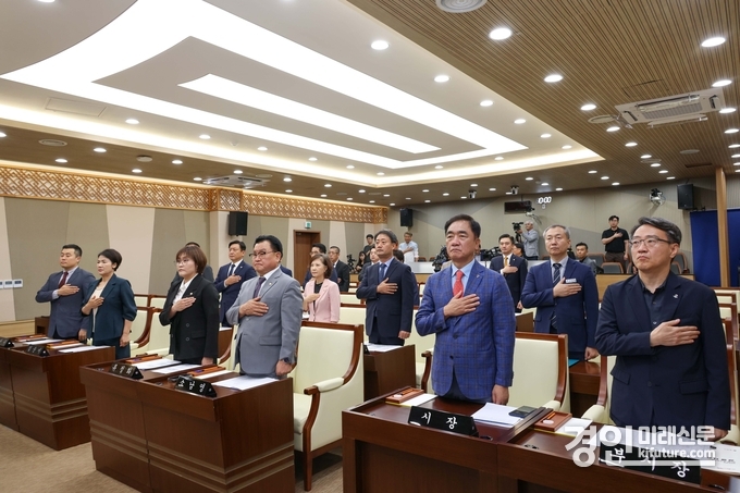 평택시의회가 제251회 임시회 제1차 본회의ㅣ를 열고 있다. <사진=평택시의회>