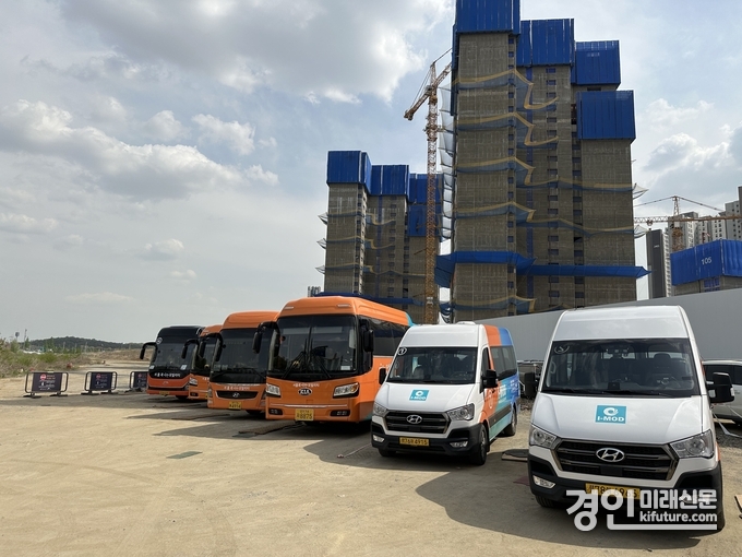 I-MOD 서비스사업 운행차량 모습. <사진=iH>