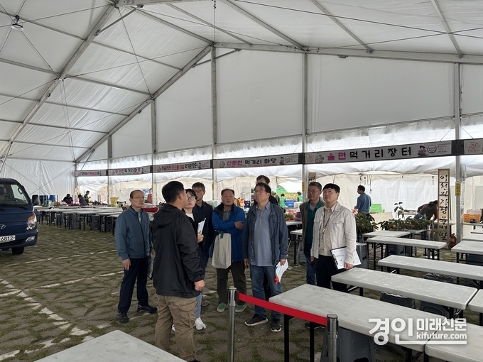 이천시가 안전한 축제를 위한 정부합동점검을 실시하고 있다. <사진=이천시>
