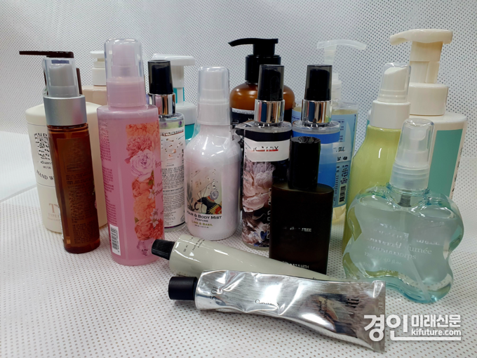 시중 유통 화장품. <사진=인천시>