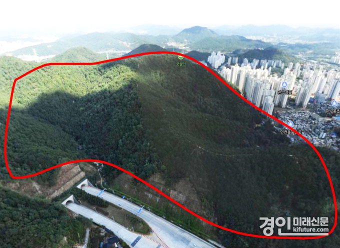 인천 남동구, ‘도롱뇽마을 무장애나눔길’ 사업대상지 전경. <사진=남동구>