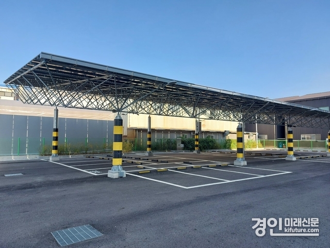 시화산단 공영주차장 모습. <사진=시흥시>