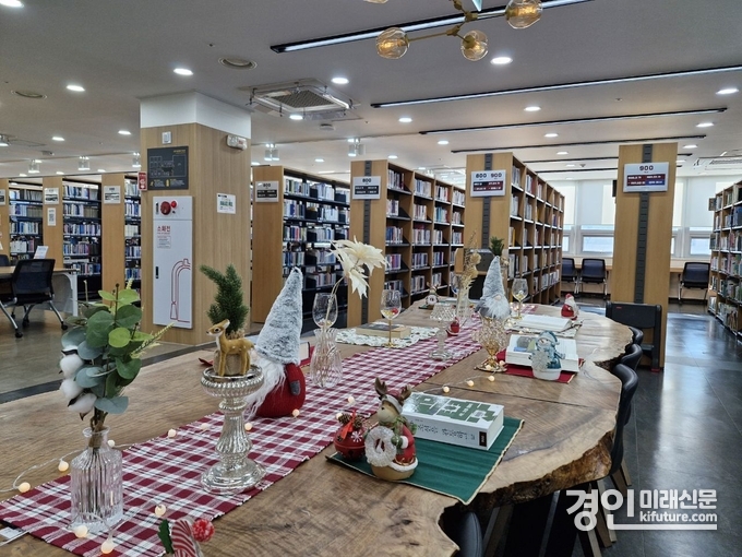 화성시인재육성재단 화성시립다원이음터도서관이 책식주의자 행사를 진행할 장소. <사진=화성시인재육성재단>