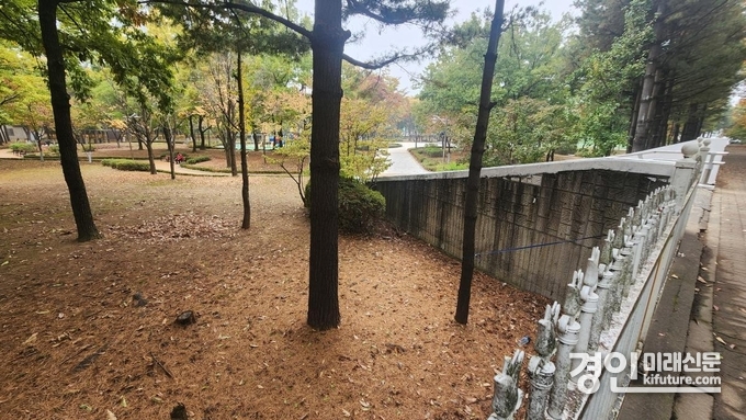 달빛공원 출입로 모습. <사진=고양시>