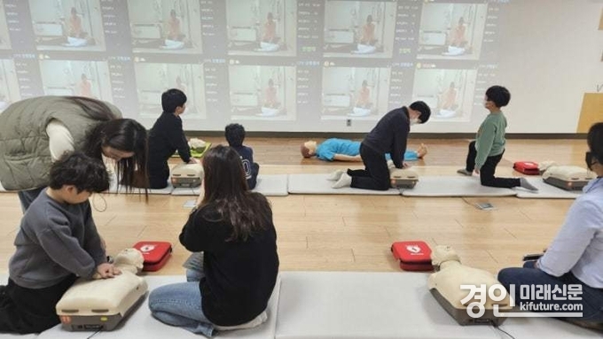 인천광역시교육청이 겨울방학을 맞아 ‘안전체험 프로그램’을 운영하고 있다. <사진=인천교육청>