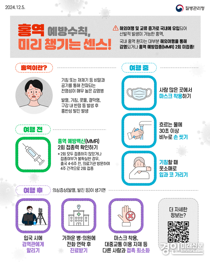 홍역 예방 안내문. <사진=평택시>