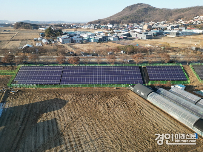 고양시 구산동에 설치된 14호기 시민햇빛발전소 전경. <사진=고양시>
