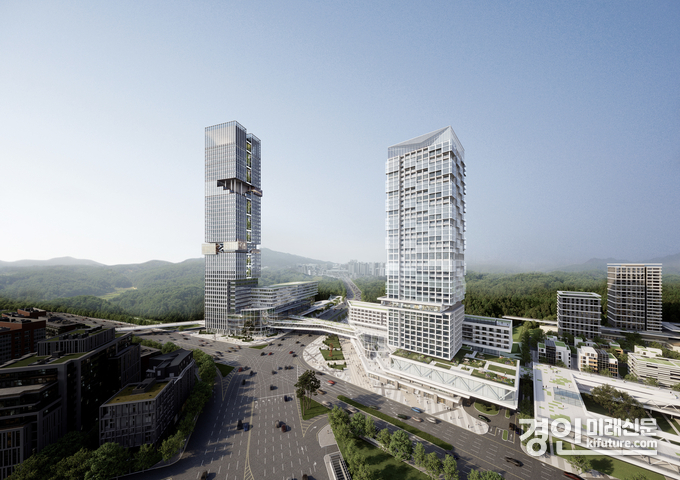 종합건축사사무소 건원 컨소시엄 ‘Node Scape’ 조감도. <사진=GH>