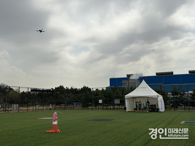시흥시 드론체험장 모습. <사진=시흥시>