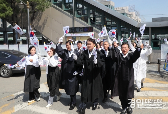 2024만세운동재현 행사 모습. <사진=군포시>