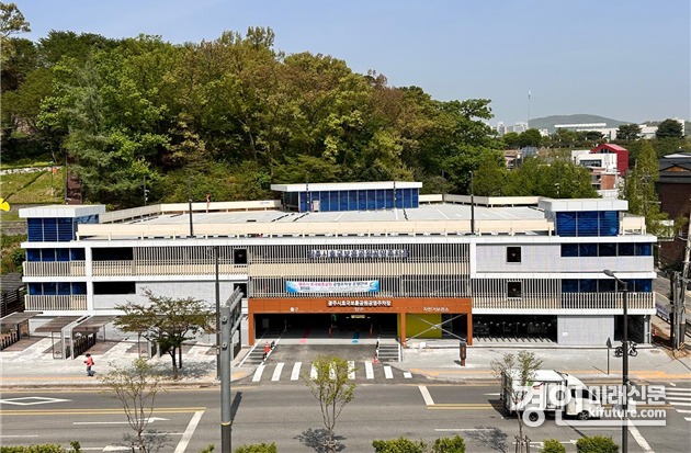 경안근린공원 공영주차장 전경. <사진=경기도>
