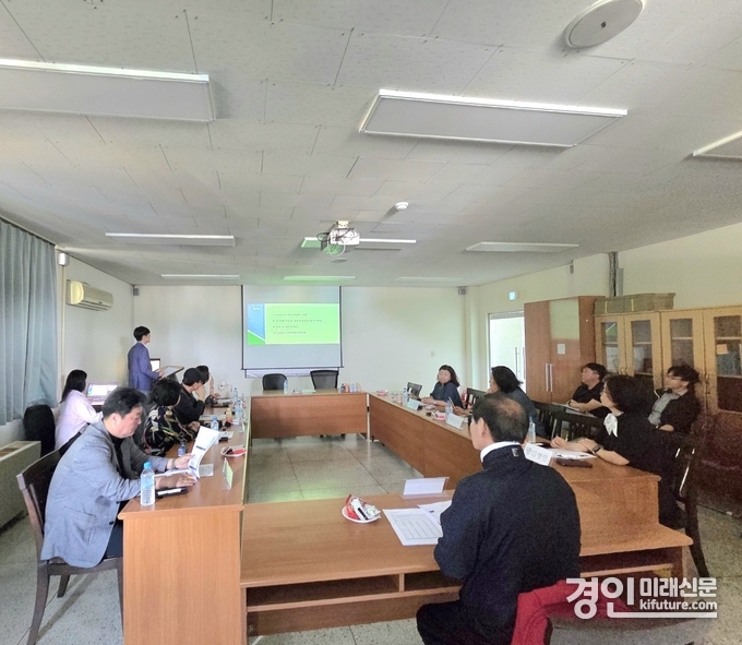 남양주시가 수돗물평가위원회 회의를 진행하고 있다. <사진=남양주시>