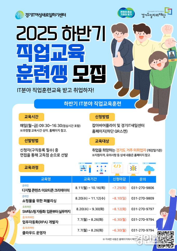 2025 하반기 교육과정 안내문. <사진=시흥시>