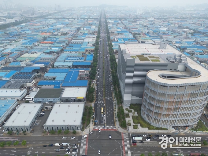 시흥시 공단2대로 전경. <사진=시흥시>