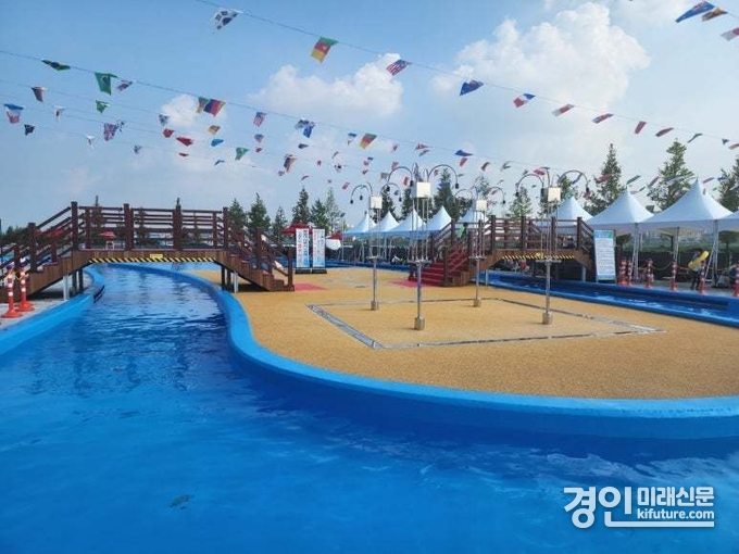 오학 물놀이장 모습. <사진=여주도시공사>