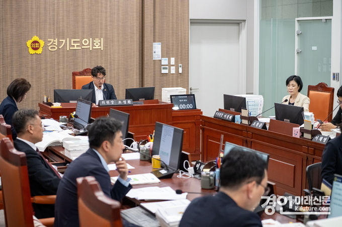 경기도의회 기획재정위원회가 2024회계연도 결산 및 2025년도 경기도 제1회 추가경정예산 예비심사를 진행하고 있다. <사진=경기도의회>