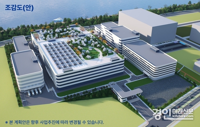 바이오의약품 복합 연구 개발 단지 조성 조감도. <사진=시흥시>