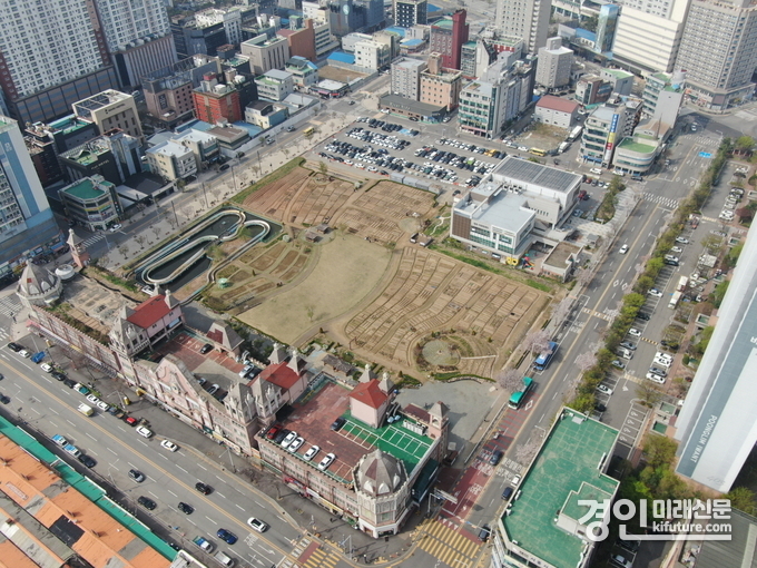 시흥시 월곶동 995번지 일원(구 마린월드 부지). <사진=시흥시>