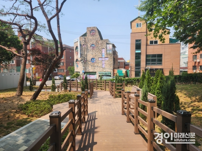 인천 남동구, 구월어린이공원이 휴게공간으로 조성된 모습. <사진=남동구>