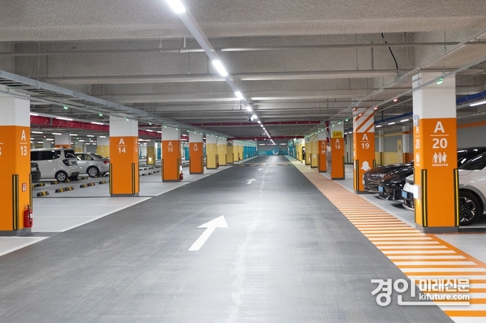 광명동(전통시장) 지하공영주차장 모습. <사진=광명시>