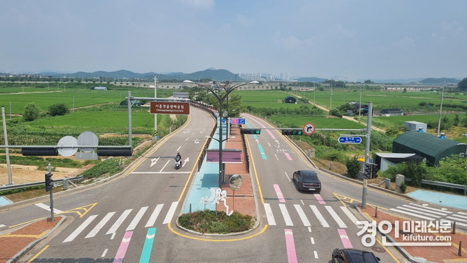 시흥 갯골생태공원 진입로 전경. <사진=시흥시>
